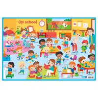 Deltas Educatieve onderleggers preschool - op school - thumbnail