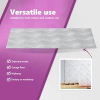 VidaXL Trap tread rechthoekig 2 pcs zilver 40 x 30 cm aluminium - thumbnail