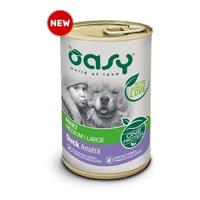 OASY One Protein Adult Medium/Large Duck - natvoer voor honden - 400g - thumbnail