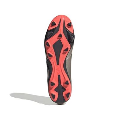 adidas Predator Club Gras / Kunstgras Voetbalschoenen (MG) Zilver Zwart Roze - thumbnail