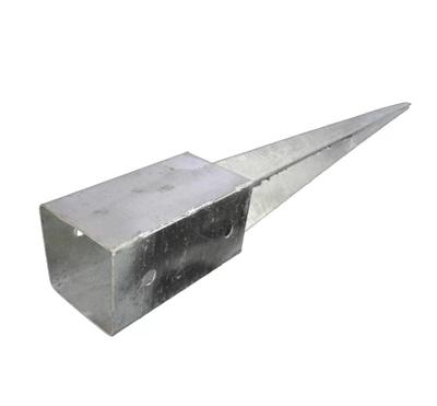 Waelbers Paalhouder met punt 151x151x750, thermisch verzinkt (FV) - 1 Stuk(s) - 42740352.99
