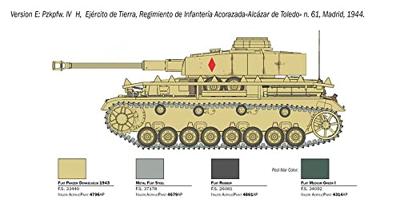 Italeri 1/35 Pz. Kpfw. IV Ausf. H Italeri 1/35 Pz. Kpfw. IV Ausf. H