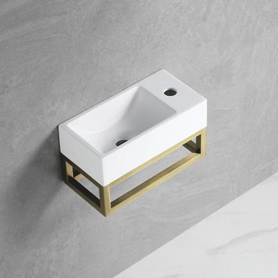 Best Design Fonteinset R-Line Nancy L&R Met Frame en Kraangat Mat Goud Best Design Fonteinset R-Line Nancy L&R Met Frame en Kraangat Mat Goud