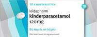 Leidapharm Kind Paracetamol Kauwtabletten 120mg 10st - thumbnail