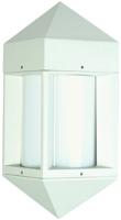 Albert Lamp boven deurTriangle 31cm - wit - 680212 - thumbnail