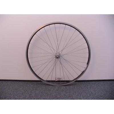 Voorwiel 28 x 1 1/4" ZAC19 velg aluminium naaf zwart