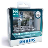 Philips reservelamp auto H4 X tremeVision Pro150 55/60W glas - thumbnail