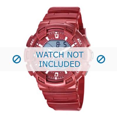 Horlogeband Calypso K5579-5 Rubber Lichtbruin 20mm