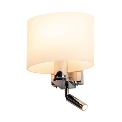 SLV KENKUA SPOT 1002855 LED-wandlamp E27 40 W Chroom SLV KENKUA SPOT 1002855 LED-wandlamp E27 40 W Chroom