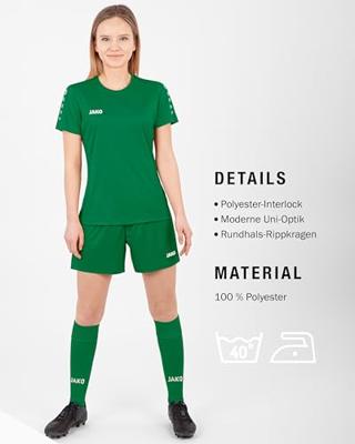 JAKO 4233D Shirt Team Km Dames - Sportgroen - 44