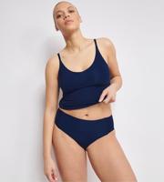 Zero Feel taille slip dames 2.0 - High waist - Hoge naadloze dames onderbroek - Katoenen kruisje - Schijnt niet door - Zwart - Huidskleur - - thumbnail
