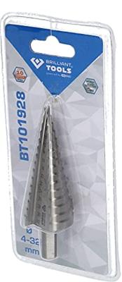 Brilliant Tools BT101928 Getrapte boor 4 - 32 mm 1 stuk(s)