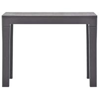 Tuinbanken 2 st kunststof mokka - thumbnail