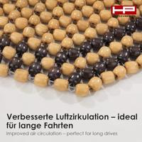 HP Autozubehör Stoelverkoeling 0323212 Hout, Bruin - thumbnail