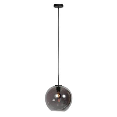 Steinhauer HanglampHaloSwap met 1 bol smoke glas Ø 30cm - 4294ZW