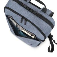 Dicota Backpack Eco Slim MOTION Laptoprugzak Geschikt voor max. (laptop): 35,8 cm (14,1) Denim, Blauw - thumbnail