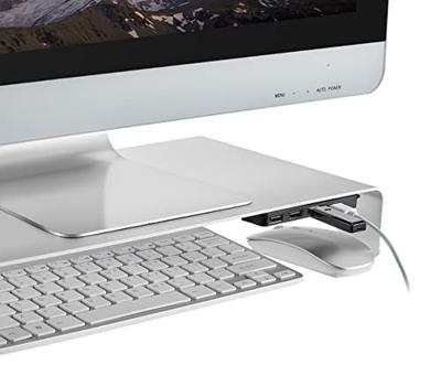 My Wall HT46L Monitorstandaard Hoogte: 63 mm (max) Zilver My Wall HT46L Monitorstandaard Hoogte: 63 mm (max) Zilver