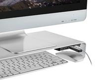 My Wall HT46L Monitorstandaard Hoogte: 63 mm (max) Zilver - thumbnail