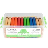 Nino Percussion Claves Box Set 24-delige percussieset - thumbnail
