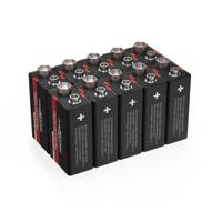 ANSMANN - Batteria Alkaline Industriale 9V-Block - Cella Alkaline Industriale a Lunga Durata – Confezione da 10 – 9V Blocco - 6LR61 - thumbnail