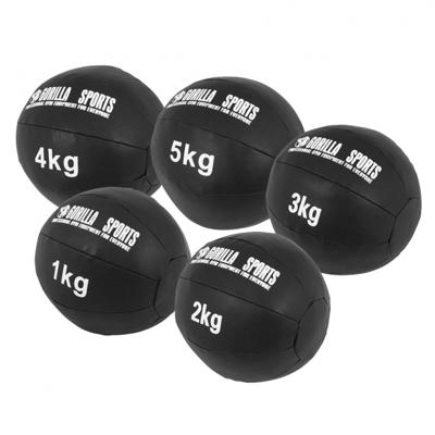 Medicine ball set 15 kg leer