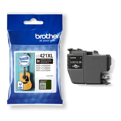 Brother LC-421BK XL zwart - thumbnail