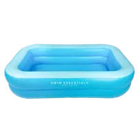 Swim Essentials Opblaas Zwembad Blauw 211 x 132 x 46 cm - thumbnail