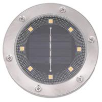 Grondlampen 4 st solar met grondpennen warmwit - thumbnail