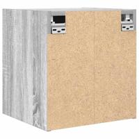 Nachtkastjes 2 st wandgemonteerd 38x34x40 cm grijs sonoma eiken - thumbnail