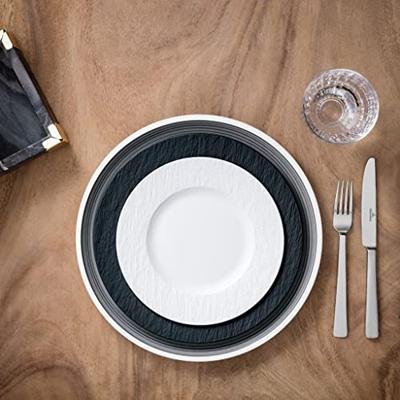 VILLEROY & BOCH - Manufacture Rock Blanc - Ontbijtbord 22cm - thumbnail