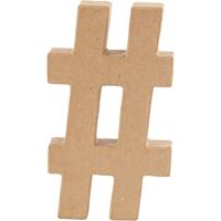 Creativ Company Teken, #, h: 20,5 cm, dikte 2,5 cm, 1 stuk - thumbnail