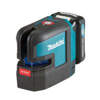 Makita SK106DZ Kruislijn / punt laser rood 12V Max Basic Body in Tas - thumbnail