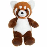 Rode Panda knuffel - GIPSY TOYS - Groen Woud, 20 cm - thumbnail