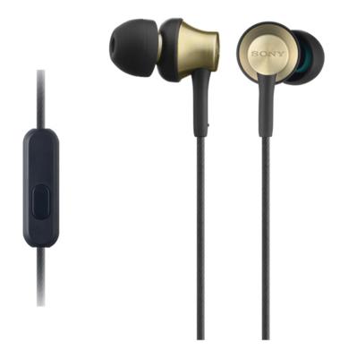 Sony MDR-EX650APT In-Ear Oortelefoon Geelkoper/Zwart