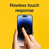 OtterBox Trusted Glass-screenprotector voor iPhone 14 Pro, gehard glas, x2 krasbescherming, bescherming tegen vallen en splinters - thumbnail