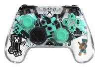 Gamepad - Xbox Series X|S, Xbox One en PC - Minecraft: Diamond - Draadloos - PDP - Transparant - thumbnail