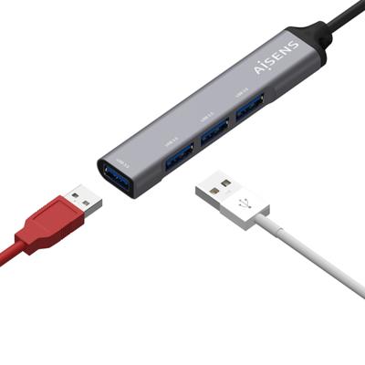 HUB USB 3.1 TIPO-C AISENS A109-0541 4 PUERTOS USB