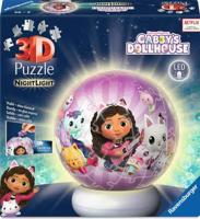 Ravensburger 3d puzzel nachtlamp gabby's dollhouse - 73st. - thumbnail