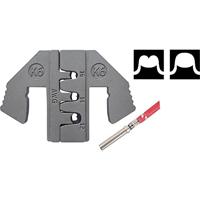 TOOLCRAFT PLE-0K6 Krimp-onderdelen Geschikt voor connector: DUITS Krimpbereik AWG: 12 tot 16 AWG Geschikt voor merk: TOOLCRAFT PZ-500 - thumbnail