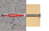 Studs Fischer DuoPower 536388 10 x 50 mm Nylon (25 Stuks) - thumbnail