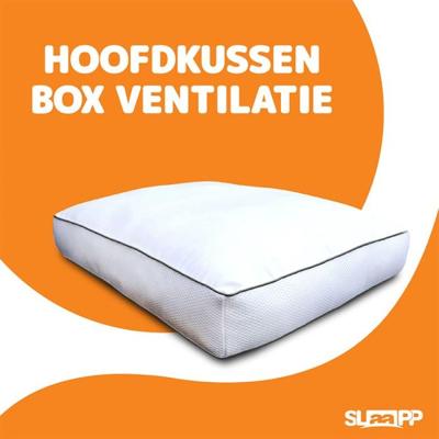 SLAAPP - Hoofdkussen Box Ventilatie - 50x60x10cm