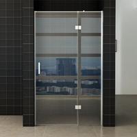 Nis swingdeur Wiesbaden 100x200cm + vast paneel 8mm NANO coating - thumbnail