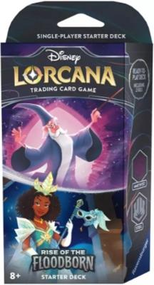 Disney Lorcana - Rise of the Floodborn Starter Deck - Merlin & Tiana Disney Lorcana - Rise of the Floodborn Starter Deck - Merlin & Tiana