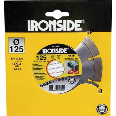 IRONSIDE 241004 Diamanten doorslijpschijf Diameter 125 mm 1 stuk(s)