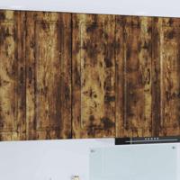 Keukenkast Kalmar Gerookt eiken 40 x 31 x 100 cm Bewerkt hout - thumbnail