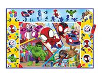 Clementoni Vloerpuzzel Spidey and Friends 24 Stukjes + Interactieve Pen - thumbnail