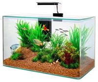 ZOLUX AQUARIUM CLEAR KIT ZWART 32 LTR 50X25X38 CM - thumbnail