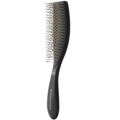 Olivia Garden Thick Hair Bristles Matt Black Wet Brush