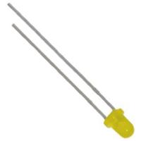 Kingbright L-7104YD Bedrade LED Geel Rond 3 mm 15 mcd 40 ° 20 mA 2.1 V - thumbnail