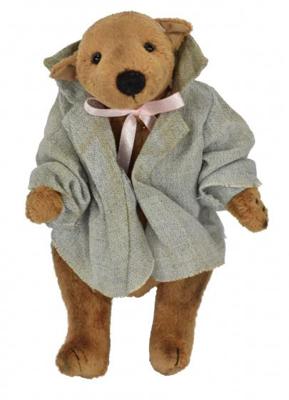 Clemens Knuffelbeer junior 18 cm pluche 2-delig bruin/grijs Clemens Knuffelbeer junior 18 cm pluche 2-delig bruin/grijs